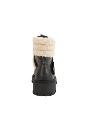 Stivali anfibi Liu Jo donna Rumi 40 in pelle nera in DONNA