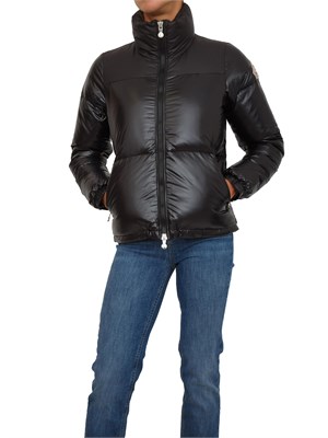 Giubbino donna Goldin Pyrenex nero in piuma d'oca naturale in DONNA