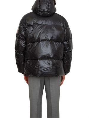 Piumino nero Sten Pyrenex unisex in piuma d'oca, idrorepellente e antivento in UOMO