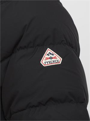 Giubbino Spoutnic Pyrenex unisex in piuma d'oca nero in UOMO