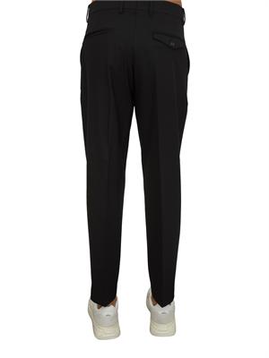 Pantaloni uomo Chiaiaff Berwich fresco lana nero in UOMO