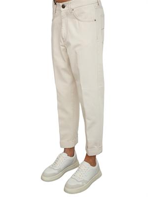 Jeans uomo Berwich in denim bianco avorio in UOMO