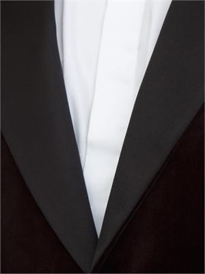 Giacca smoking Boss uomo in velluto marrone in UOMO