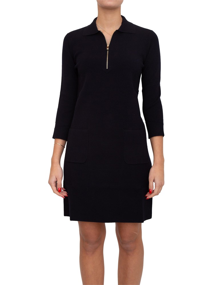 Abito Ere Max Mara in maglia di misto viscosa blu