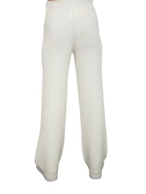 Pantalone palazzo Hinnominate donna in misto viscosa panna con paillettes in DONNA