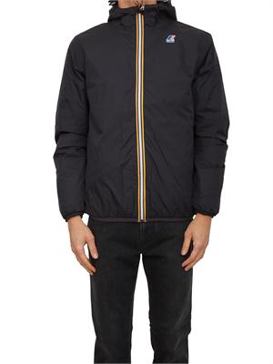 Giubbino unisex Claude K-Way in tessuto nero in UOMO