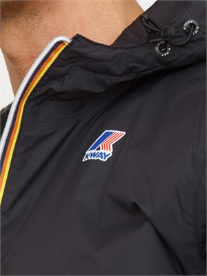 Giubbino unisex Claude K-Way in tessuto nero in UOMO