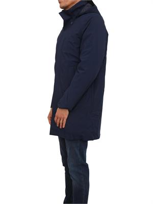 Giubbino Thomal K-Way in tessuto blu in UOMO