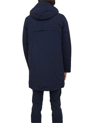 Giubbino Thomal K-Way in tessuto blu in UOMO