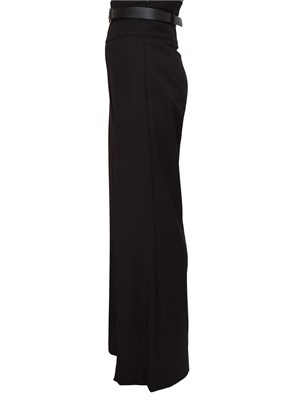 Pantaloni Fidele Kocca in viscosa nera in DONNA