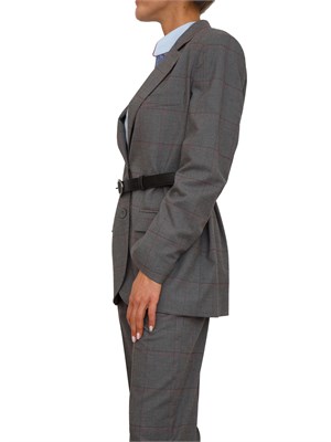 Giacca donna Emmanuel Kocca in misto viscosa grigia in DONNA