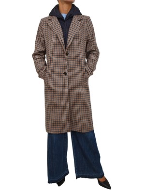 Cappotto Didier di Kocca in pied de poule in DONNA