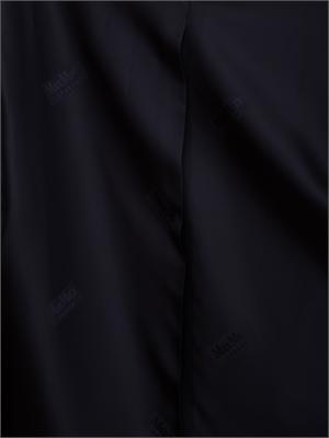 Cappotto midi Scire Max Mara in beaver di pura lana vergine blu in DONNA