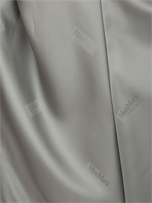 Cappotto midi Scire Max Mara in beaver di pura lana vergine grigio in DONNA