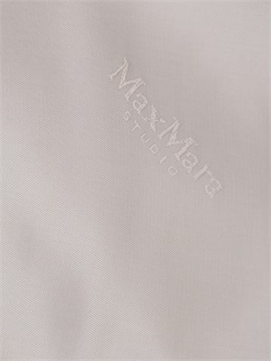 Pelliccia midi Eros Max Mara in tessuto effetto faux fur grigia in DONNA