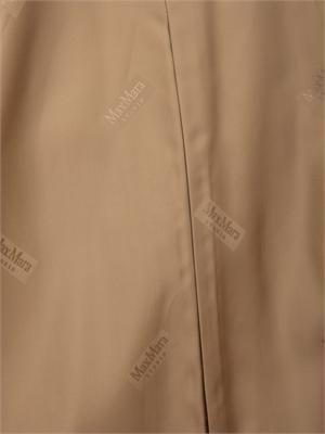 Cappotto midi Newmang Max Mara in pura lana cammello in DONNA