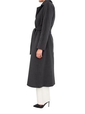 Cappotto Tenzone Max Mara in beaver di pura lana grigio in DONNA