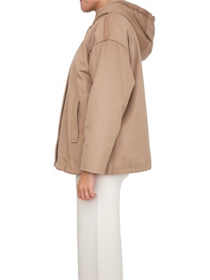 Giaccone  Derris Max Mara in lana cammello e piumino interno leggero e rimovibile in DONNA