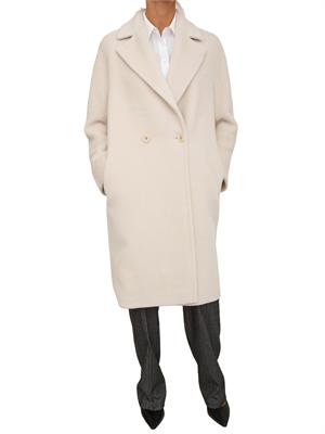 Cappotto donna Tokio Max Mara in lana bianco panna in DONNA