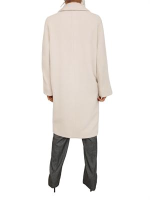 Cappotto donna Tokio Max Mara in lana bianco panna in DONNA