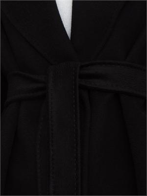 Cappotto Dravenna di Max Mara in pura lana nera in DONNA