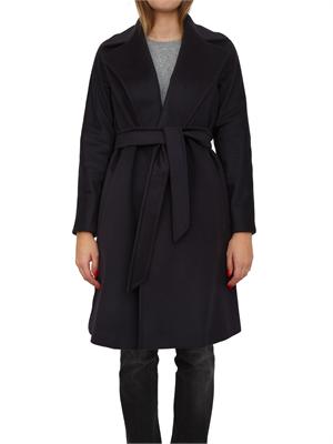 Cappotto Dravenna di Max Mara in pura lana blu in DONNA