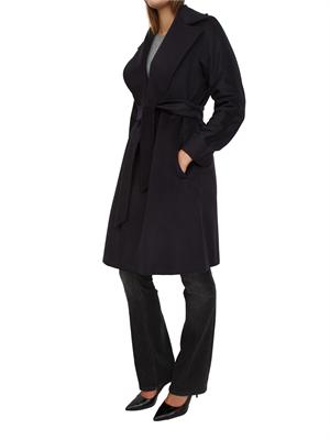 Cappotto Dravenna di Max Mara in pura lana blu in DONNA