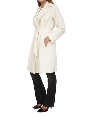 Cappotto Dravenna di Max Mara in pura lana bianca in DONNA