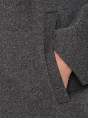 Cappotto Ajaccio Max Mara in lana, seta e cashmere grigio in DONNA