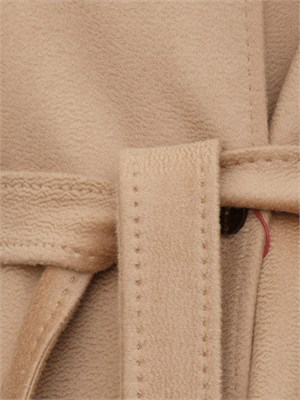 Cappotto Bcollag Max Mara in pura lana cammello in DONNA