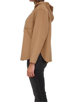 Giaccone Mina di Max Mara in lana, cashmere e seta cammello in DONNA