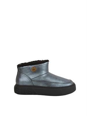 Stivali Yoko 22 Pinko in pelle scamosciata nera in DONNA
