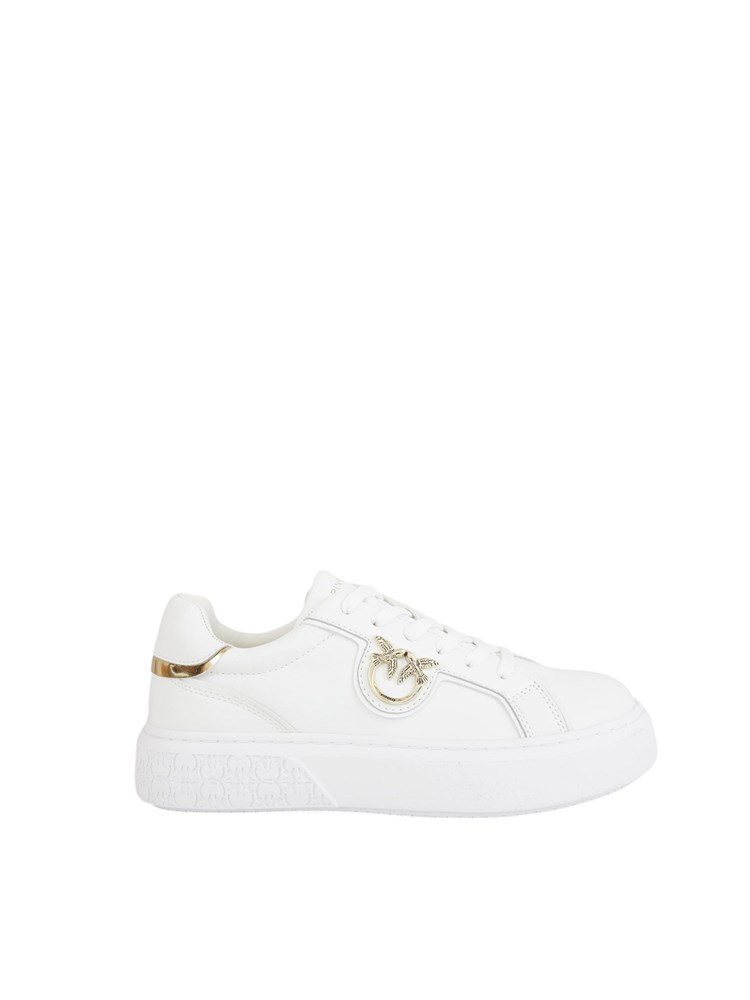 Sneakers Pinko Yoko 01 in pelle bianca
