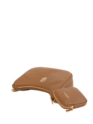 Borsa a tracolla Liu Jo donna in ecopelle liscia cuoio in DONNA