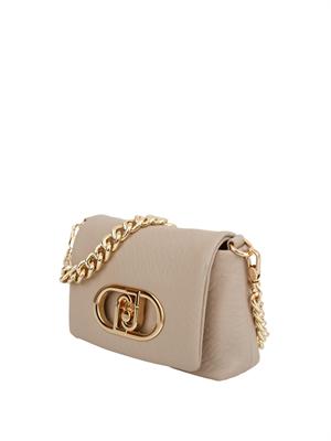 LIU JO Borsa LaPuffy in ecopelle matelassÉ beige in DONNA