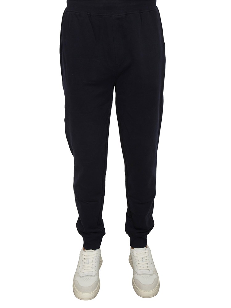 Pantalone tuta Corneliani in misto cotone blu