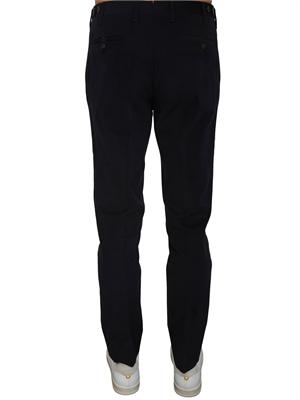 Pantaloni Corneliani in misto cotone blu in UOMO