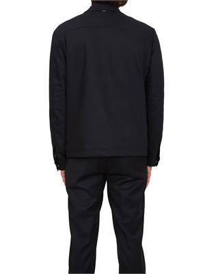 Giubbotto uomo Corneliani in misto cashmere e lana blu in UOMO