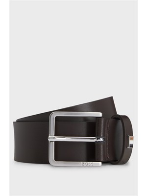 Cintura BOSS Uomo in pelle italiana marrone in UOMO