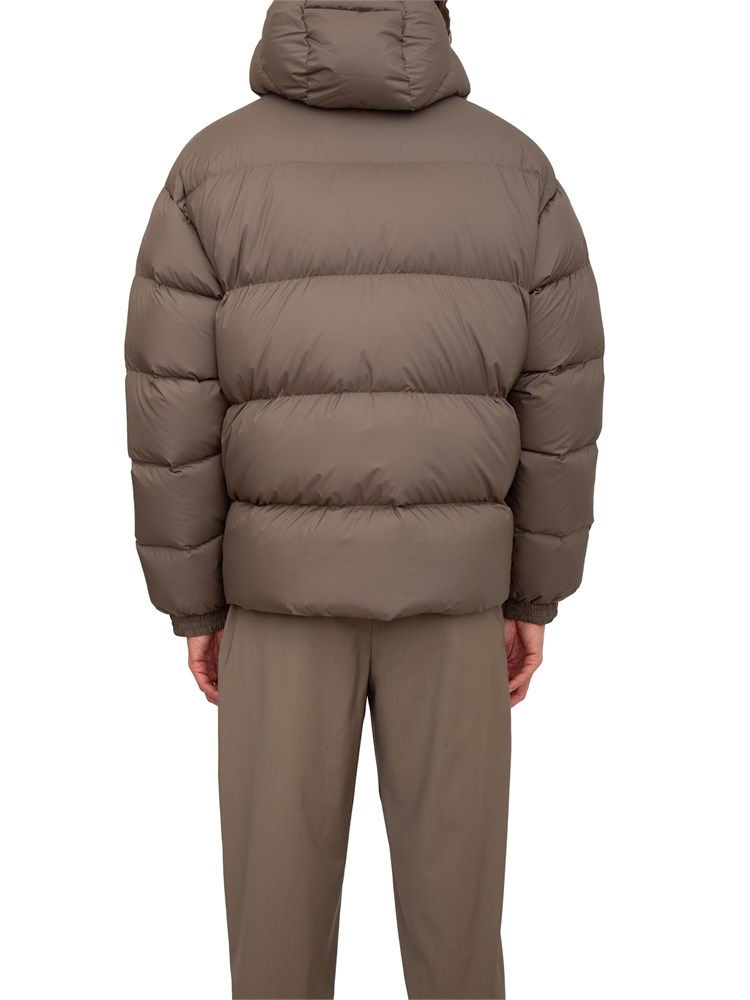 Piumino uomo Emporio Armani in nylon verde kaki