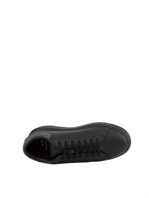 Sneakers uomo Armani Exchange in pelle nera in UOMO