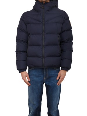 Giubbino Molveno Napapijri in tessuto tecnico blu in UOMO