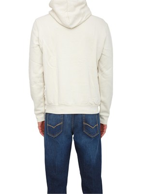 Felpa Aylmer Napapijri in caldo cotone avorio in UOMO