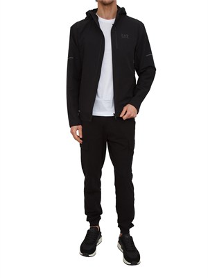 T-shirt EA7 Emporio Armani in cotone bianco in UOMO