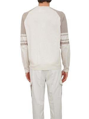 Maglia girocollo Peserico uomo in lana merino e cashmere in UOMO