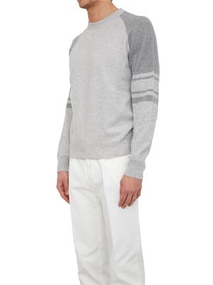 Maglia girocollo Peserico uomo in lana merino e cashmere in UOMO