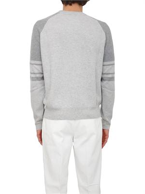 Maglia girocollo Peserico uomo in lana merino e cashmere in UOMO