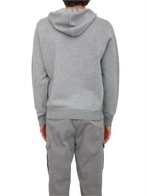 Felpa Peserico uomo in lana e cashmere grigio in UOMO