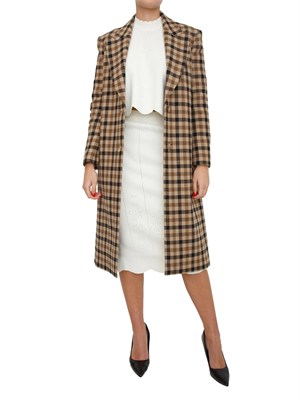 TWIN-SET Gonna Twinset in misto viscosa bianco panna in DONNA