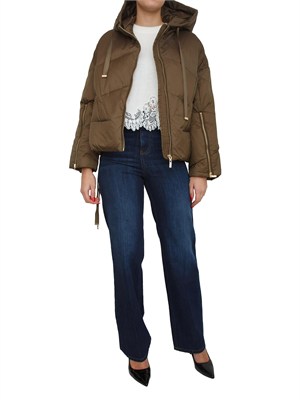 TWIN-SET Jeans Twinset in denim di cotone blu in DONNA